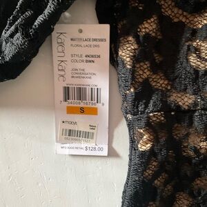 Karen Kane Black Lace Dress